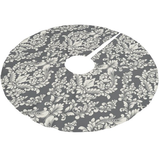 Zwart-witmasker Kerstboom Rok (Gekanteld)