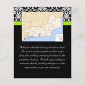 Zwart-witmasker met Chartreuse Green Accent Strip (Achterkant)