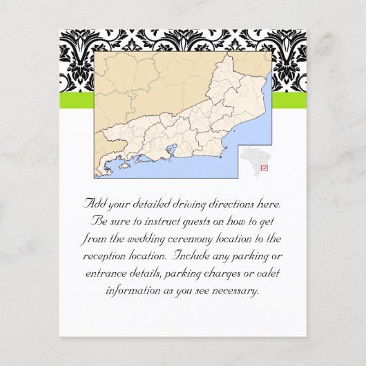 Zwart-witmasker met Chartreuse Green Accent Strip (Achterkant)