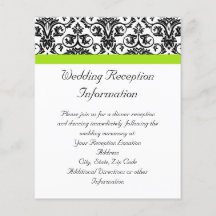 Zwart-witmasker met Chartreuse Green Accent Strip