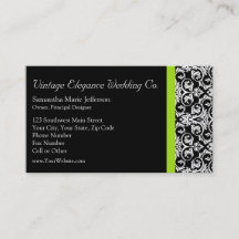 Zwart-witmasker met Chartreuse Green Accent Strip