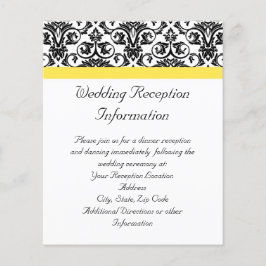 Zwart-witmasker met levendige geel