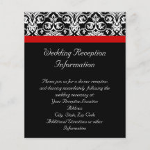 Zwart-witmasker met Ravishing Red Accent