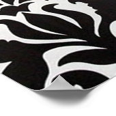 Zwart-witmasker Poster (Hoek)