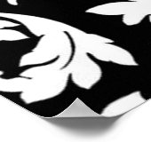 Zwart-witmasker Poster (Hoek)