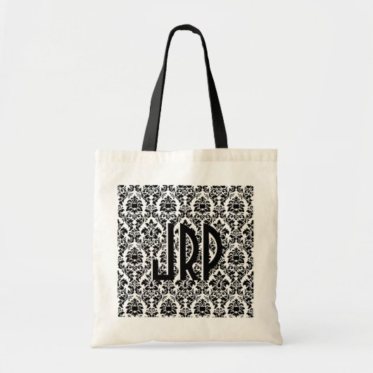 Zwart-witmasker Tote Bag (Voorkant)