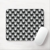 Zwart-witmetropolitan Glam Mousepad Muismat (Met muis)