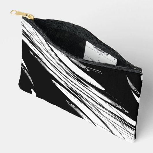 Zwart-witmoderne Etui (Open)