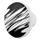 Zwart-witmoderne Keramische Knop (Rechts)