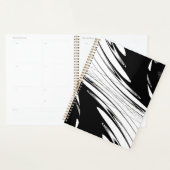 Zwart-witmoderne Planner (Display)
