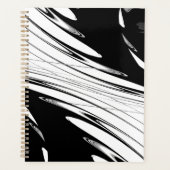 Zwart-witmoderne Planner (Voorkant)