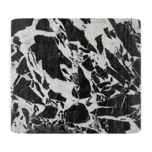 Zwart-witmoderne Snijplank (Voorkant)