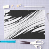 Zwart-witmoderne Tissuepapier (Craft)