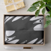 Zwart-witmoderne Tissuepapier (Geschenk)