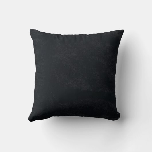 Zwart-witmonogram huwelijksplein kussen (Achterkant)