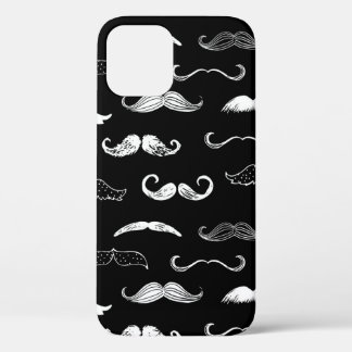 Zwart-witmuziek naadloos herhalingsachtergrond Case-Mate iPhone case