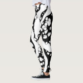 Zwart-witonthouding Leggings (Links)