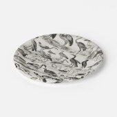 Zwart-witornithologie Collectie Papieren Bordje