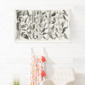 Zwart-witornithologie Collectie Spandoek (Insitu)