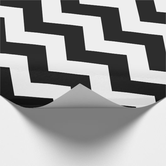 Zwart-witpapier en witpapier met cadeautjes cadeaupapier (Hoek)