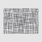 Zwart-witpapier en wittekend kunststofpapier tissuepapier (Voorkant)