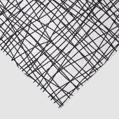 Zwart-witpapier en wittekend kunststofpapier tissuepapier (Detail)