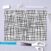 Zwart-witpapier en wittekend kunststofpapier tissuepapier (Craft)