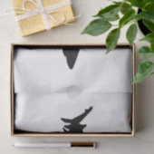 Zwart-witpapier Tissuepapier (Geschenk)
