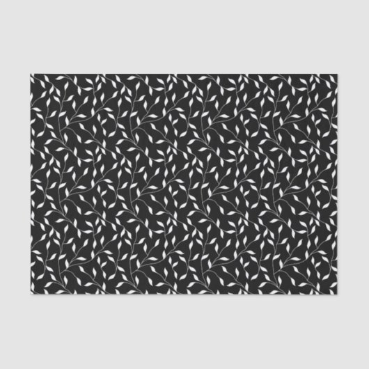 Zwart-witpapier Tissuepapier (Voorkant)