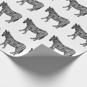 Zwart-witpapier voor Zebra Cadeaupapier (Hoek)