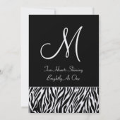 Zwart-witpapier voor Zebra Kaart (Achterkant)