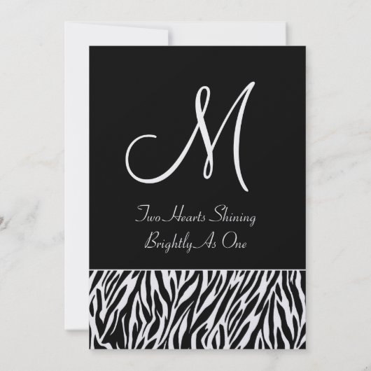 Zwart-witpapier voor Zebra Kaart (Achterkant)