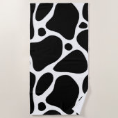 Zwart-witpatroon Giraffe Strandlaken (Voorkant)