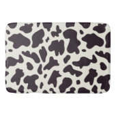 Zwart-witpatroon Koe afdrukken Badmat (Voorkant)