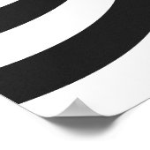 Zwart-witpatroon Poster (Hoek)