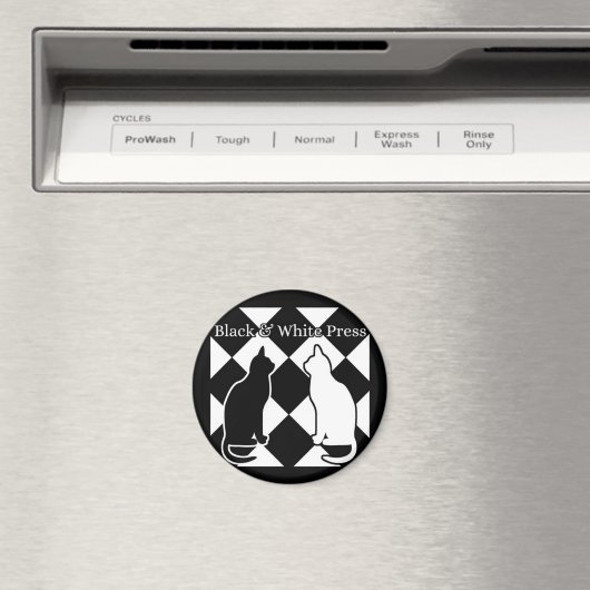 Zwart-witpers, magneet (Insitu (Vaatwasser))