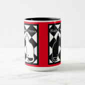 Zwart-witpers Mok (Midden)