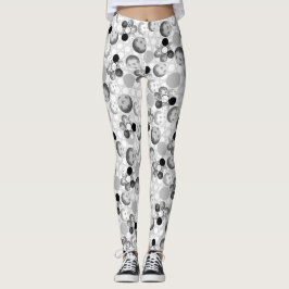 Zwart-witPickleball Leggings