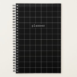 Zwart-witplanner Planner
