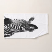 Zwart-witportret Bad Handdoek (Handdoek)