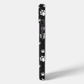 Zwart-witpoten Case-Mate iPhone Case (Achterkant / Links)