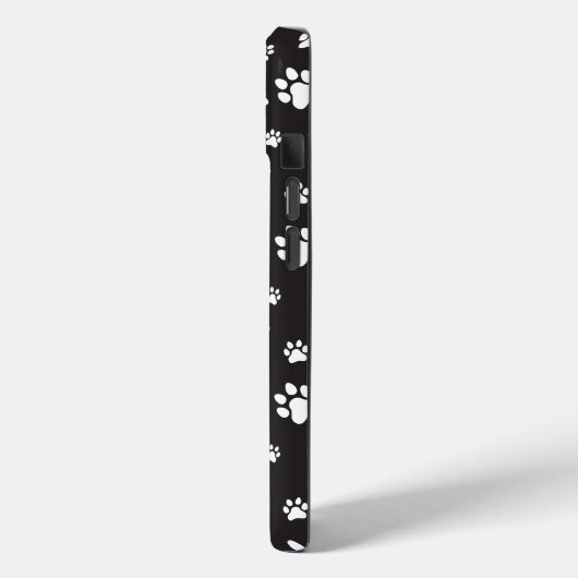 Zwart-witpoten Case-Mate iPhone Case (Achterkant / Links)