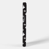 Zwart-witpoten Case-Mate iPhone Case (Achterkant / Rechts)