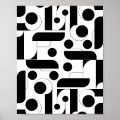 Zwart-witprint, Value-Poster papier (mat) Poster (Voorkant)