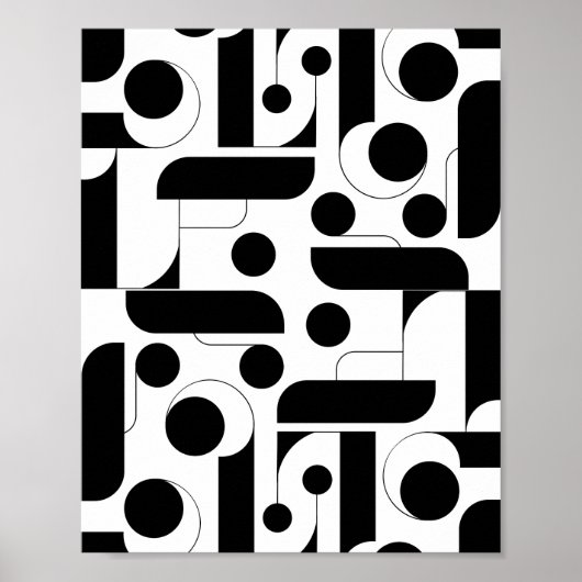 Zwart-witprint, Value-Poster papier (mat) Poster (Voorkant)