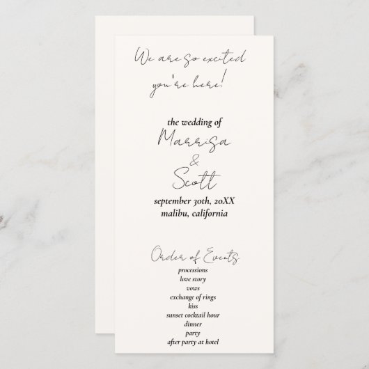 zwart-witprogramma's (Voorkant / Achterkant)