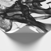 Zwart-witrooipapier Cadeaupapier (Hoek)