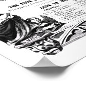 Zwart-witrooms-katholieke geloof infografisch poster (Hoek)