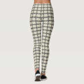 zwart-witruitdruk leggings (Achterkant)