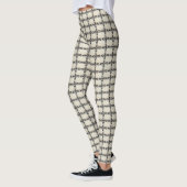 zwart-witruitdruk leggings (Links)